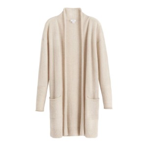 Cardigan Cuyana Single-Origin Cashmere Long Dama Bej | OCS782OT