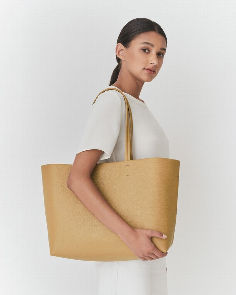 Geanta Tote Cuyana Clasici Easy Dama Maro Deschis | HEJ4940NX