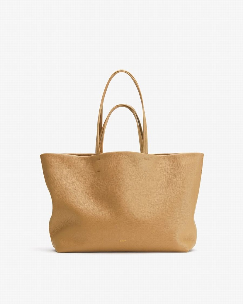 Geanta Tote Cuyana Clasici Easy Dama Maro Deschis | HEJ4940NX