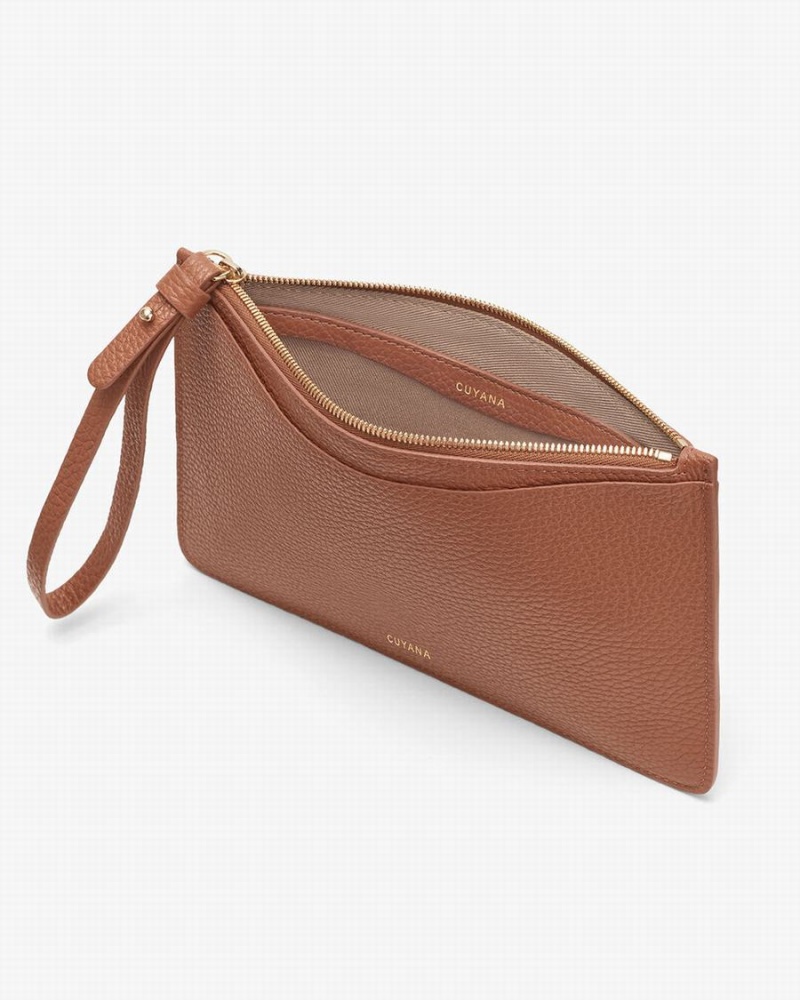 Portofel Cuyana Slim Wristlet Dama Maro | PHY9990FH