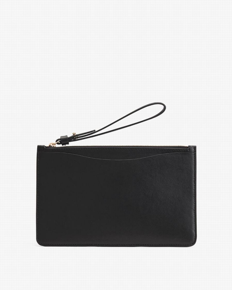 Portofel Cuyana Slim Wristlet Dama Negrii | AKZ5637BV